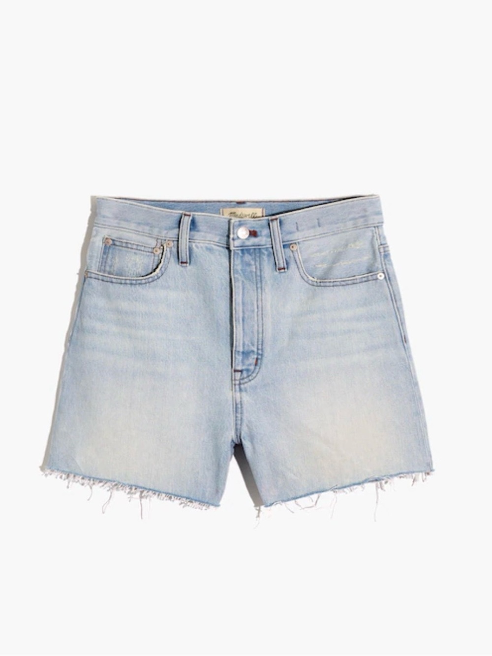 Madewell The Momjean Short in Fitzgerald Wash size 28